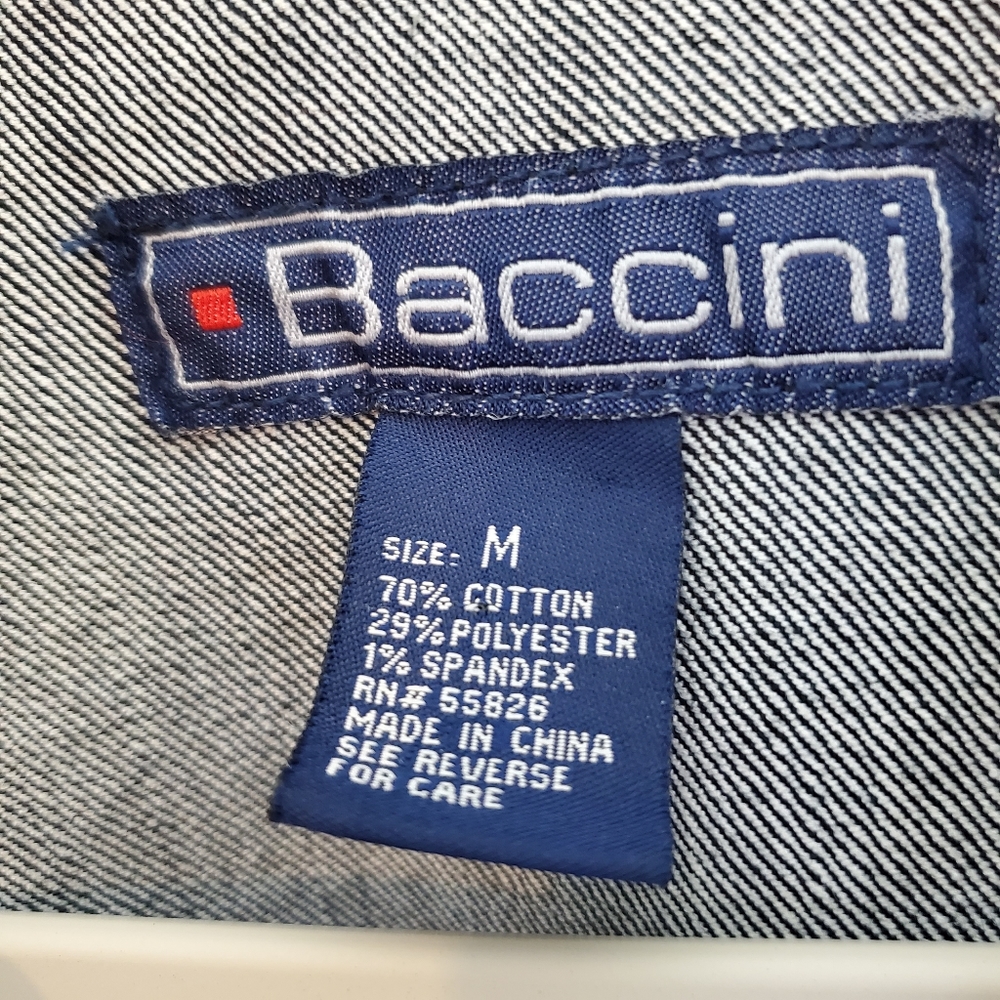 Baccini Denim Jacket - image 5